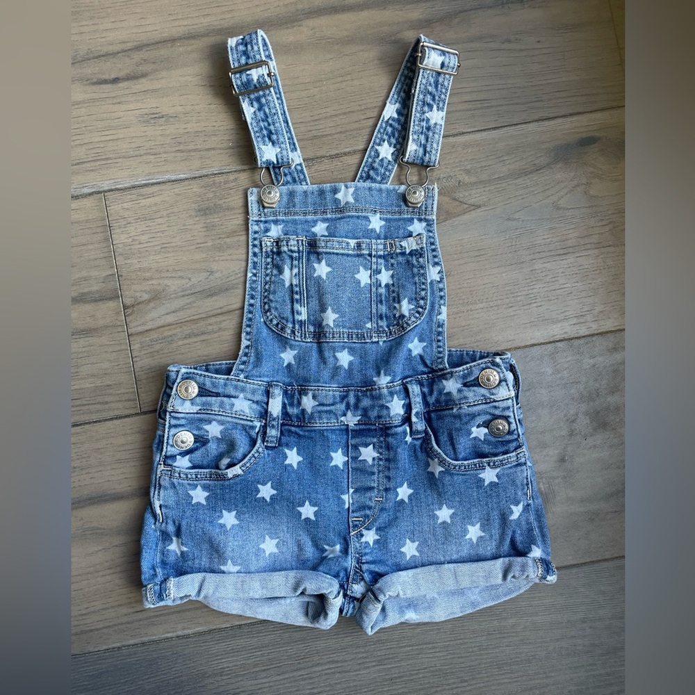 H&M Star Denim Overalls